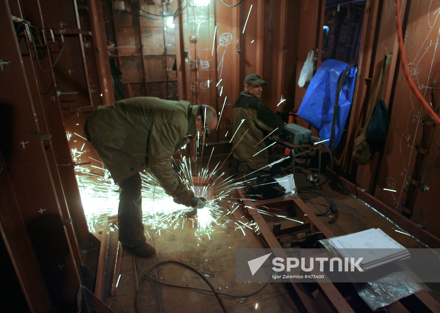 Yantar shipyard in Kaliningrad