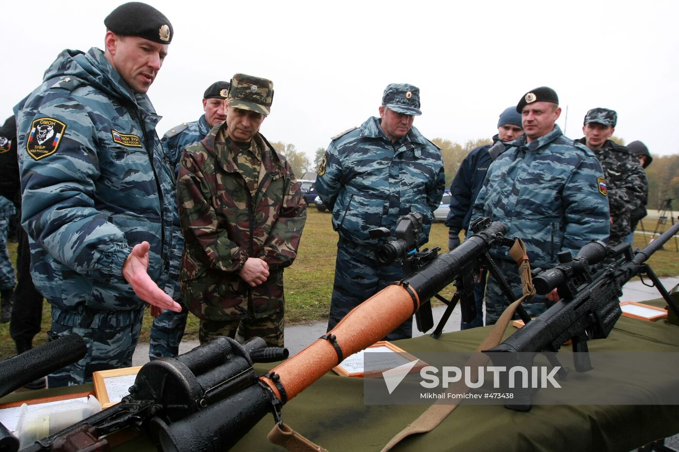 Russian Interior Minister observes situational tactical exercise