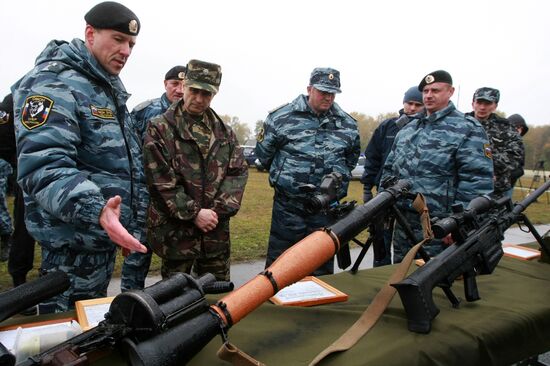 Russian Interior Minister observes situational tactical exercise