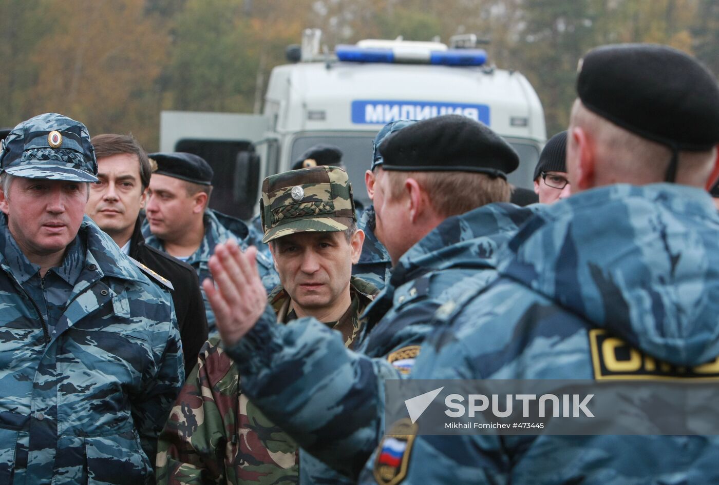 Russian Interior Minister observes situational tactical exercise