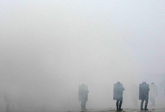 Russian Interior Ministry holds situational tactical exercise