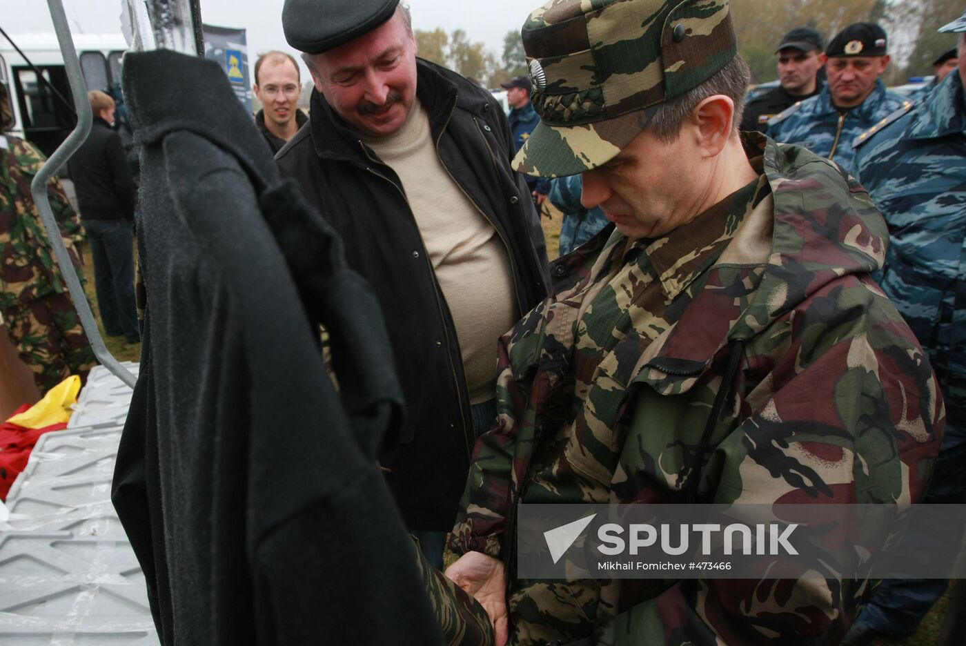 Russian Interior Minister observes situational tactical exercise