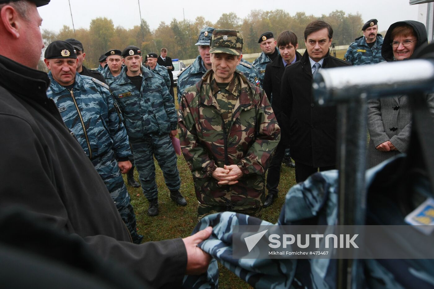 Russian Interior Minister observes situational tactical exercise