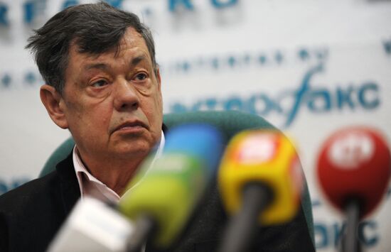 Press conference on Nikolai Karachentsov's 65th birthday
