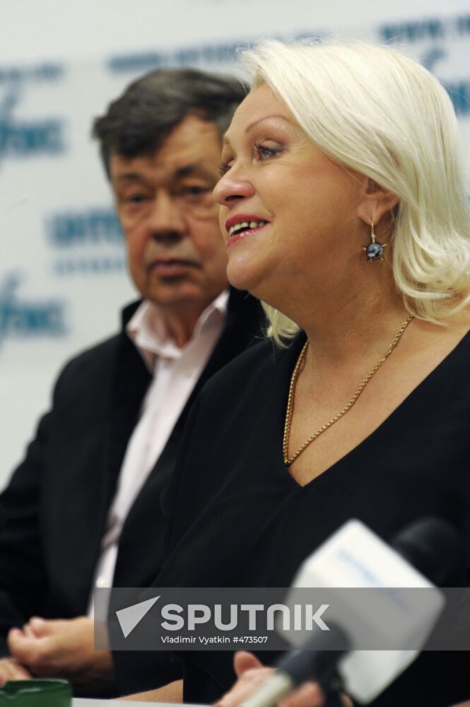 Press conference on Nikolai Karachentsov's 65th birthday