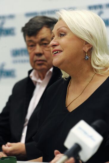 Press conference on Nikolai Karachentsov's 65th birthday