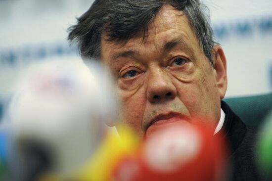Press conference on Nikolai Karachentsov's 65th birthday