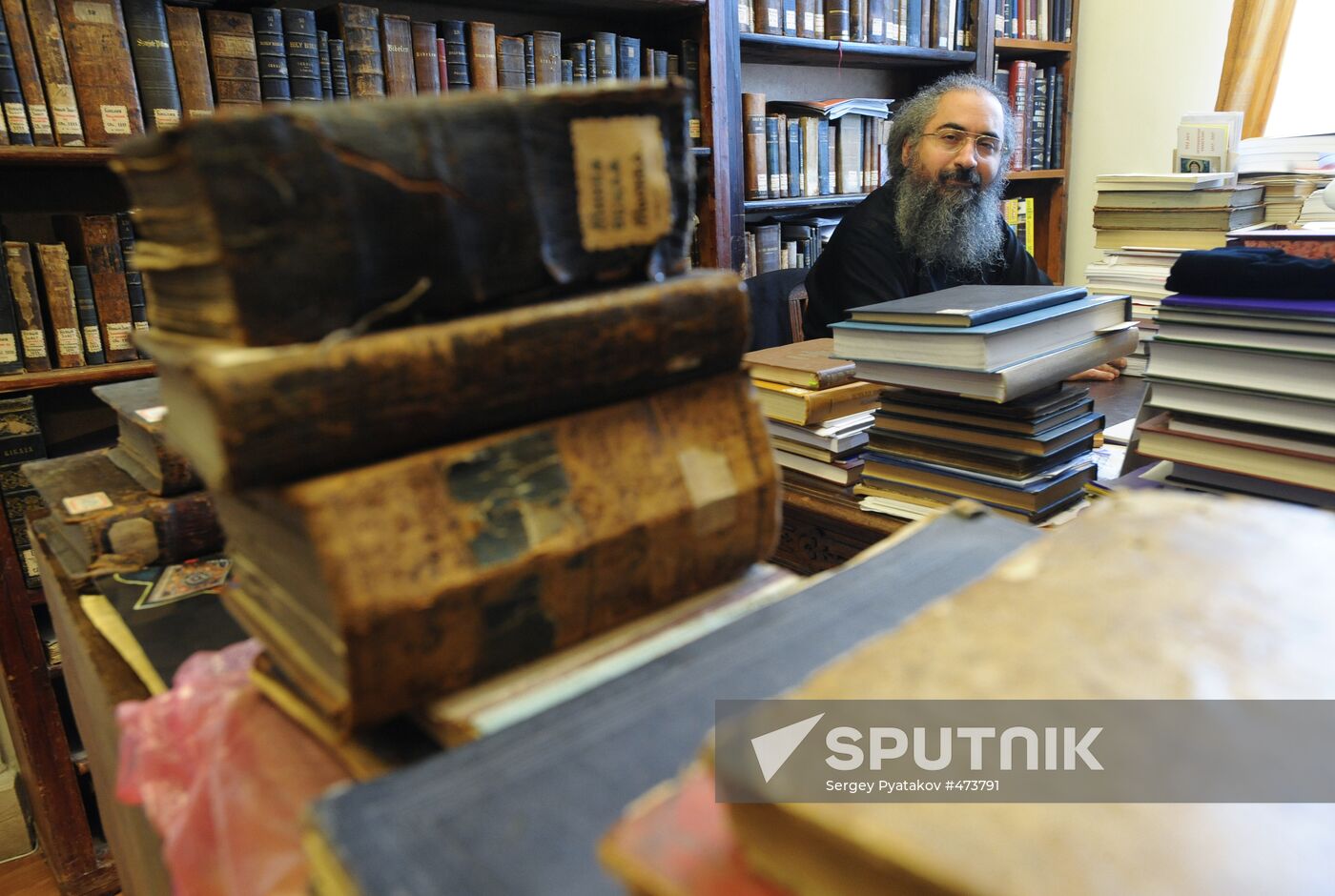 Petersburg Seminary Library Book Collection