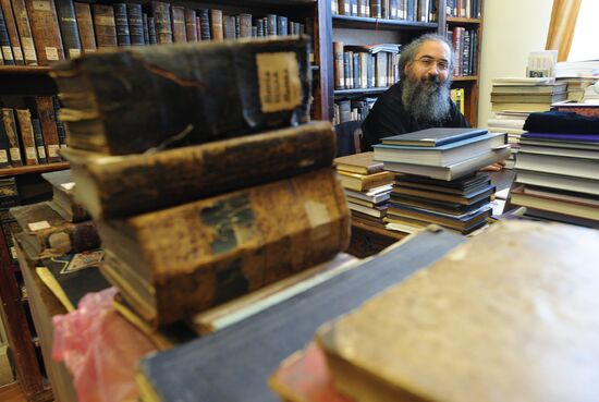 Petersburg Seminary Library Book Collection