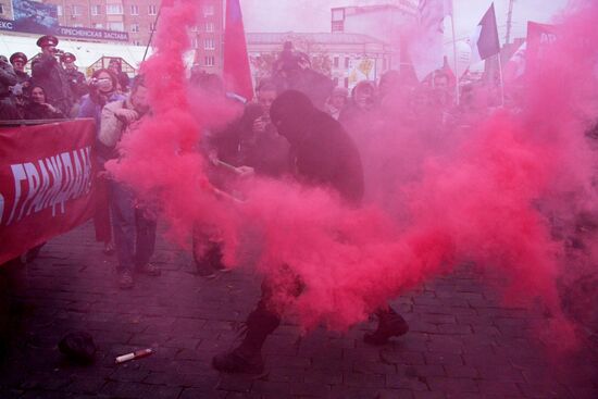 Day of Wrath rally in Moscow