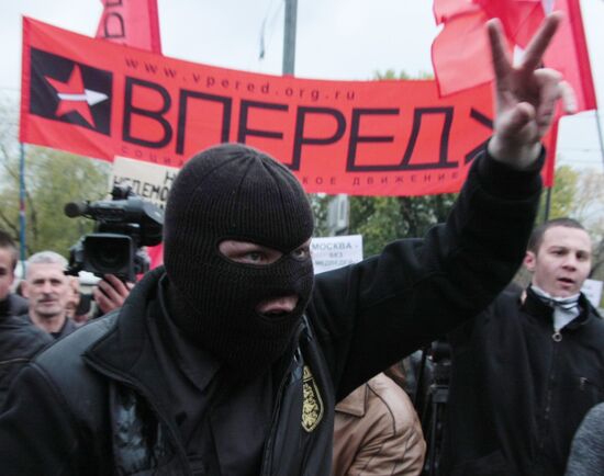 Day of Wrath rally in Moscow