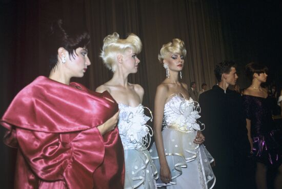 Soviet-American seminar of hairdressers and cosmetologists