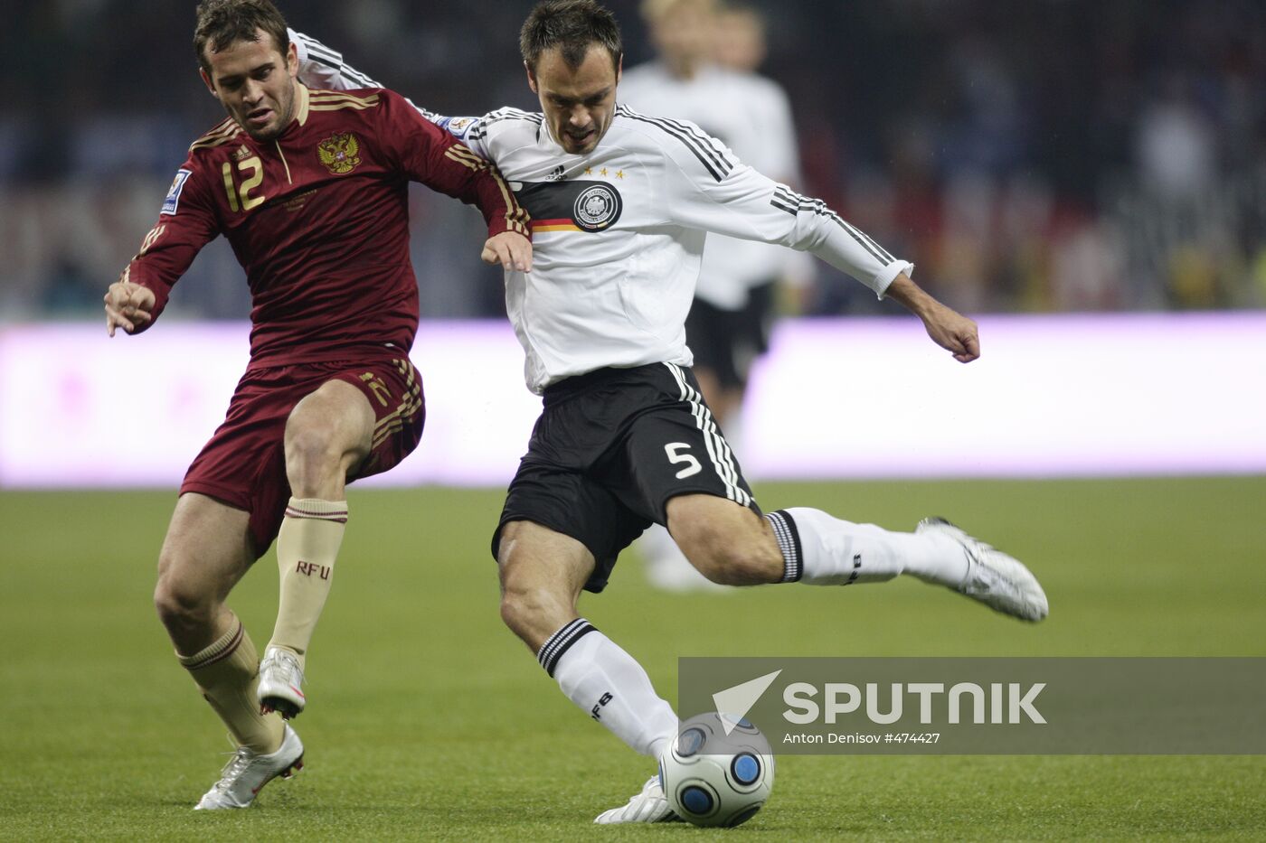 2010 FIFA World Cup qualifier Russia vs. Germany