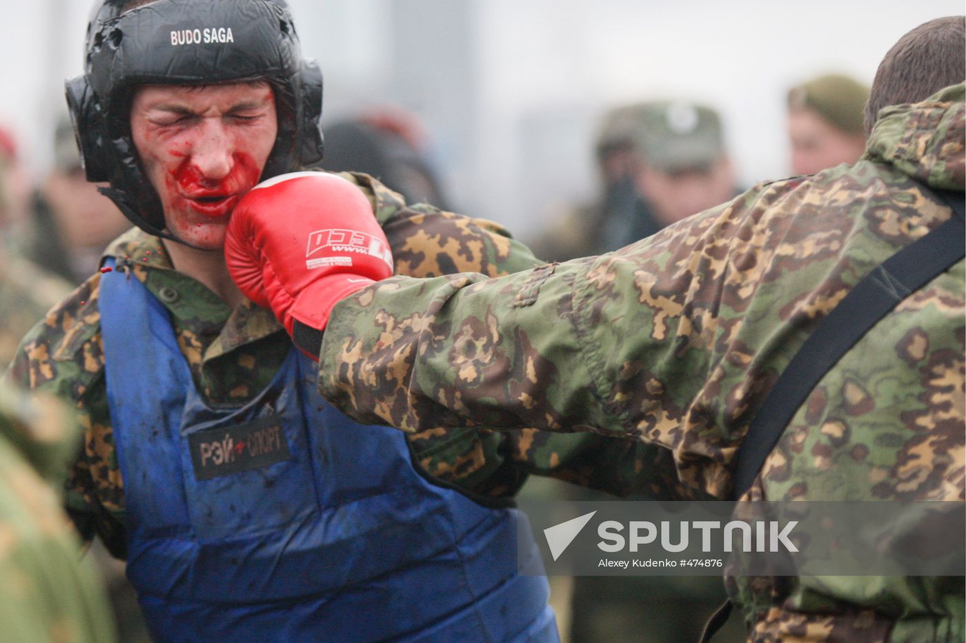 Special forces soldiers taking red beret qualification exam