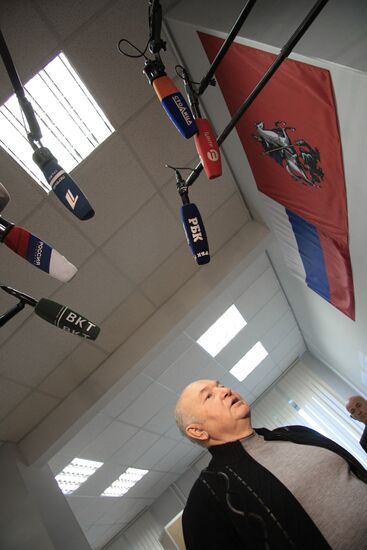 Moscow mayor Yuriy Luzhkov