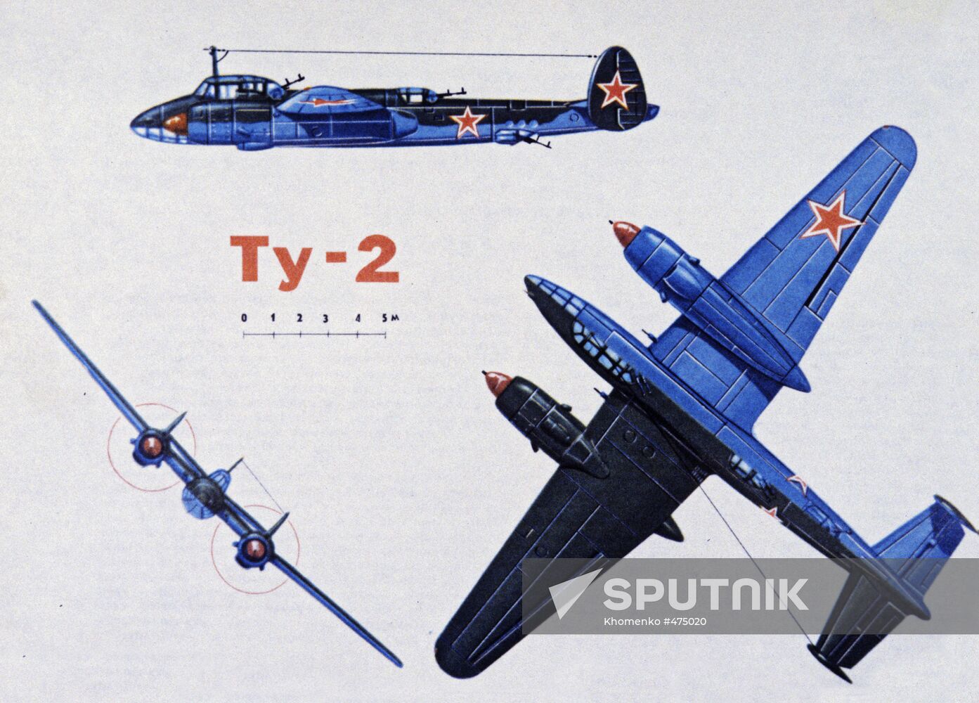 Dive bomber Tu-2
