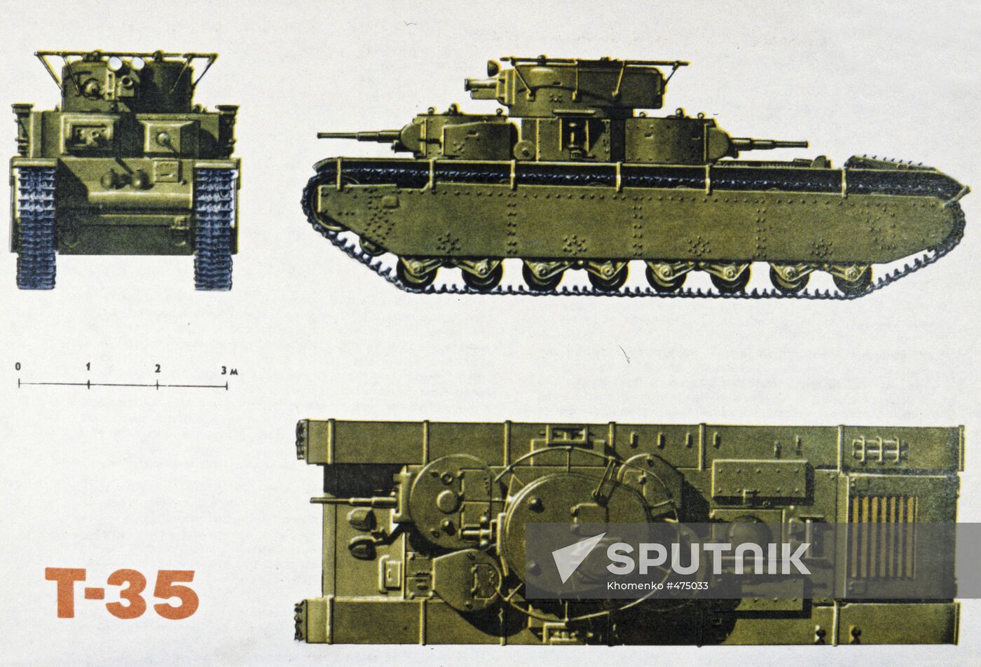 Heavy tank T-35