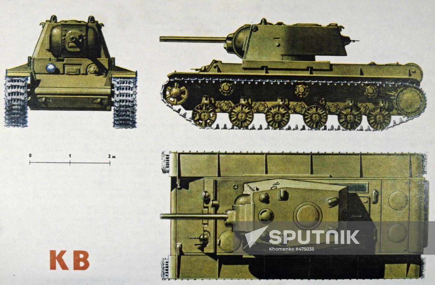 Heavy tank KV-1
