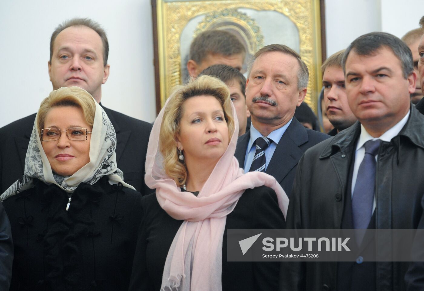 Svetlana Medvedeva, Valentina Matvienko, Anatoly Serdyukov