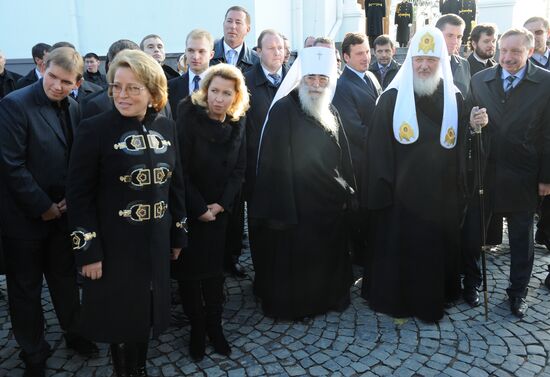 Russian Patriarch consecrates new church in Sestroretsk