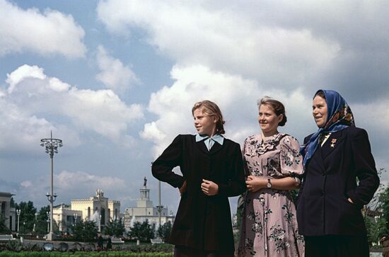The All-Union Agricultural Exhibition in Moscow