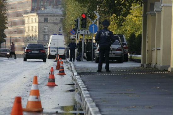 Security tightened around Moscow's Vagankovo Cemetery