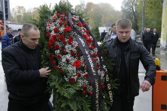Near Moscow's Vagankovo Cemetery