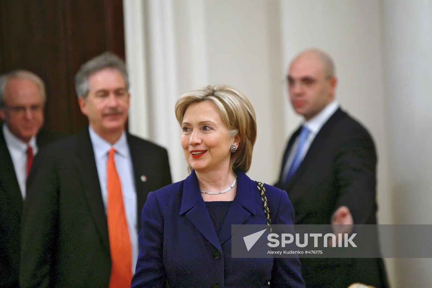 U.S. Secretary of State Hillary Clinton in Moscow