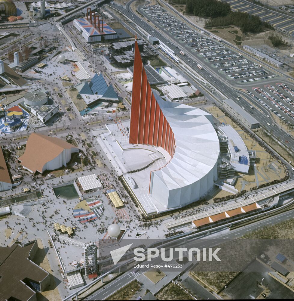 Soviet exhibition pavilion