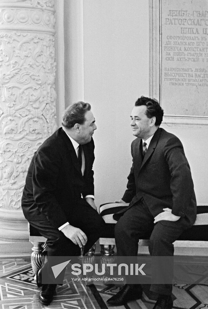 Leonid Brezhnev, Nikolai Patolichev