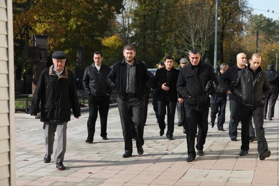 Entrepreneur Vyacheslav Ivankov burial