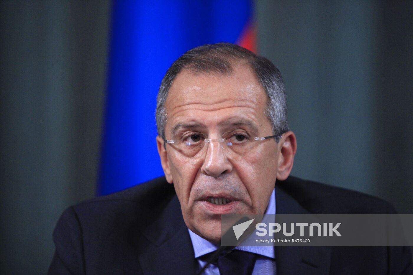 Russian Foreign Minister Sergey Lavrov