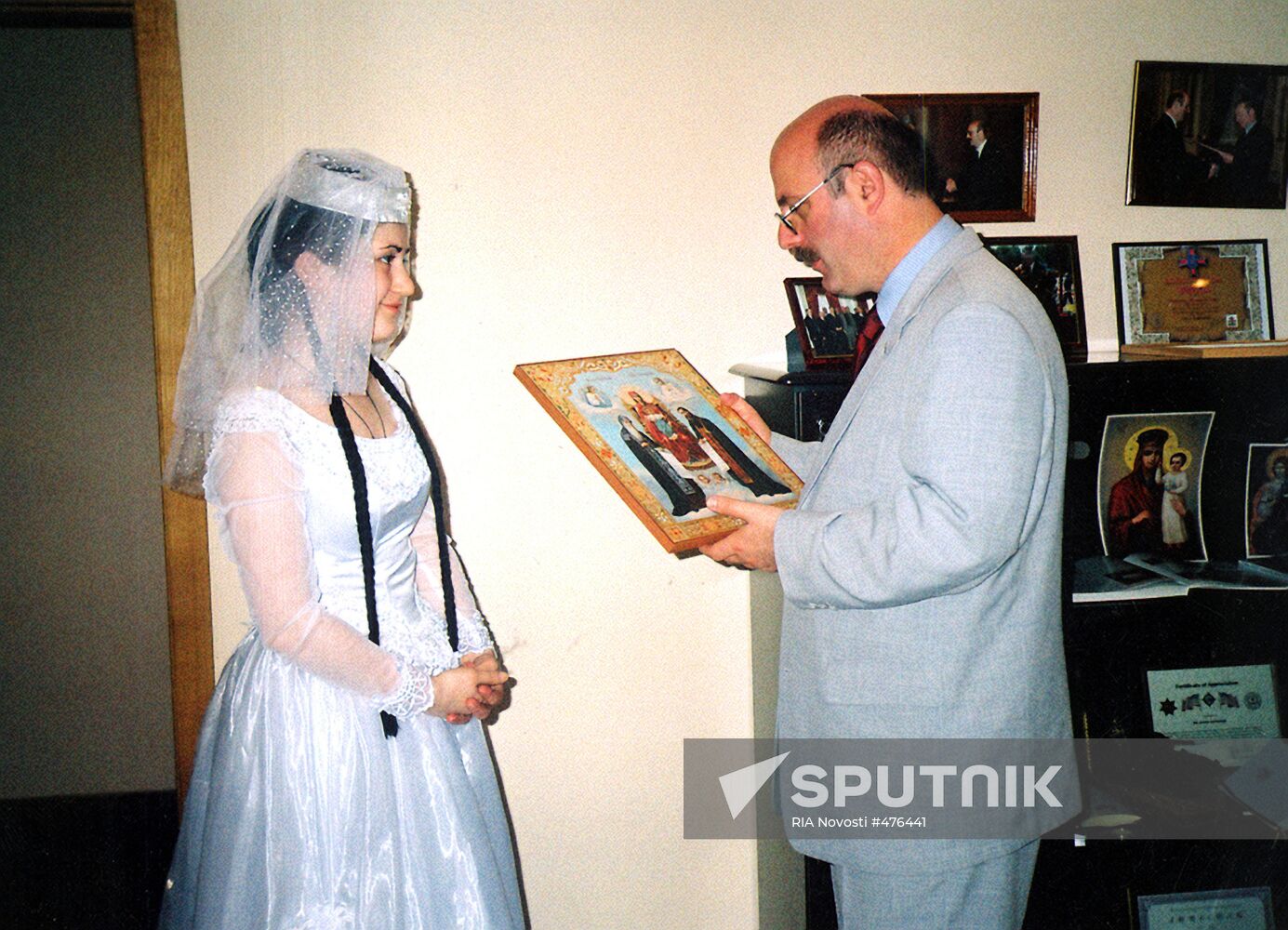 Abkhazian icon presented to Georgian Patriarchate