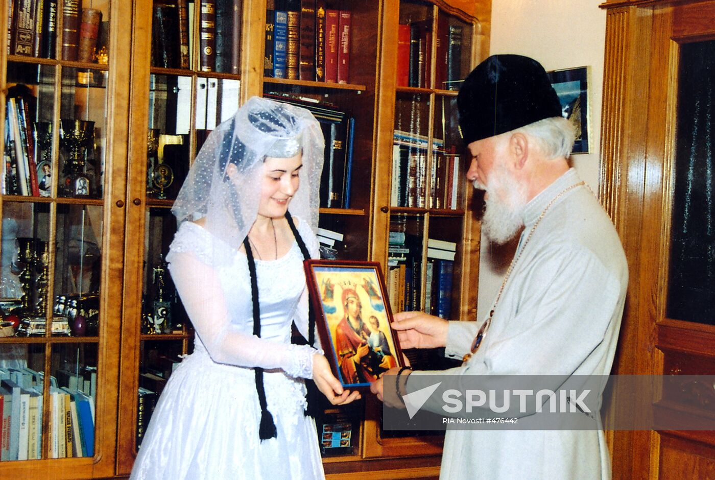 Abkhazian icon presented to Georgian Patriarchate