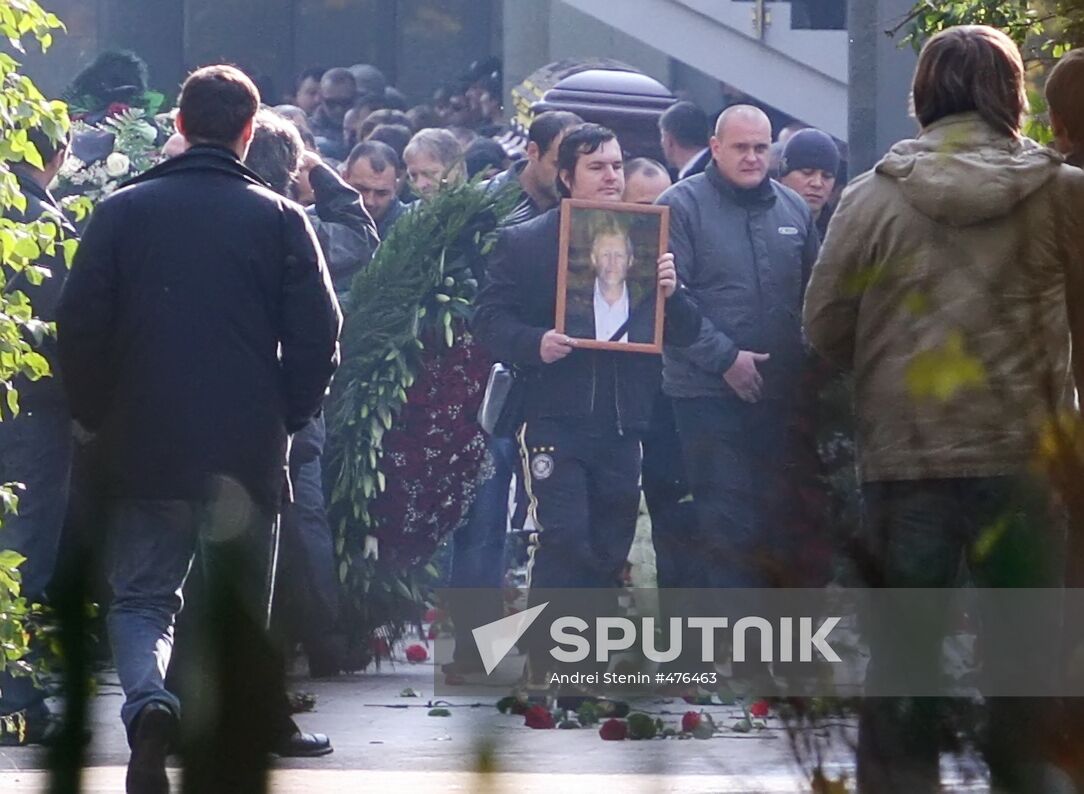 Entrepreneur Vyacheslav Ivankov (Yaponchik) buried in Moscow