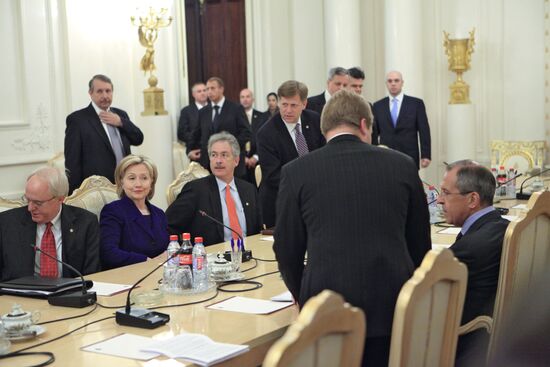 U.S. Secretary of State visits Moscow