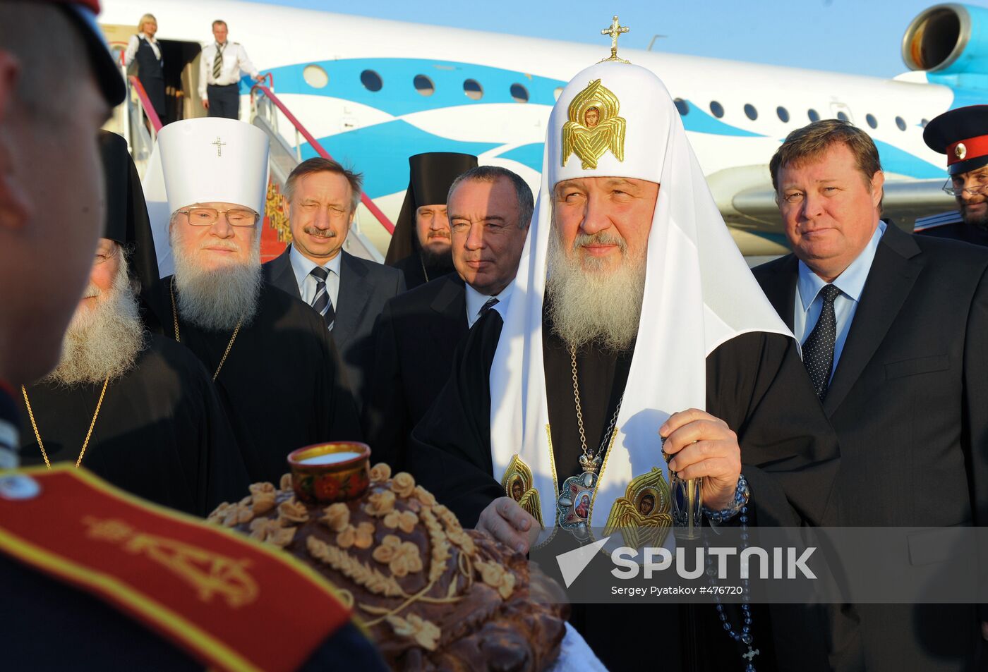 Russian Patriarch arrives in Rostov-on-Don
