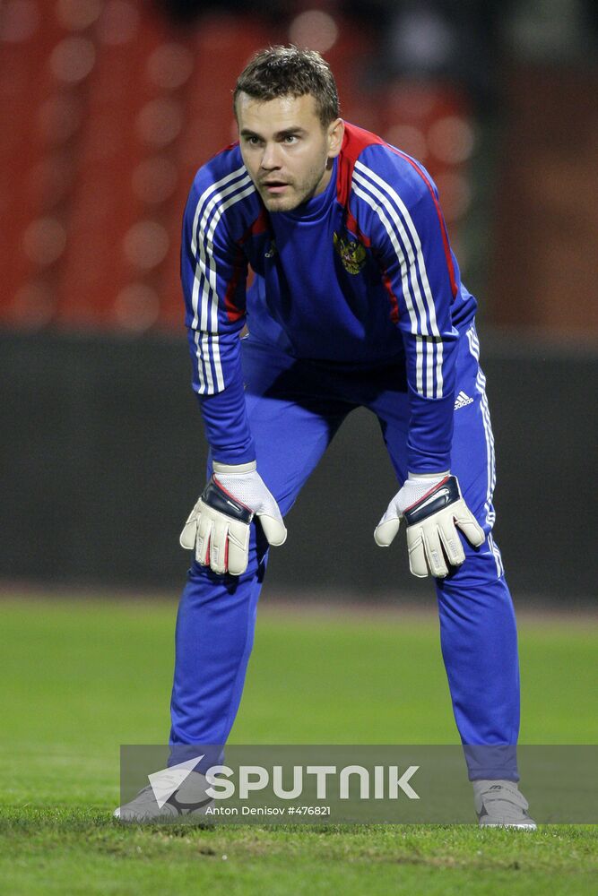 Goalkeeper Igor Akinfeyev