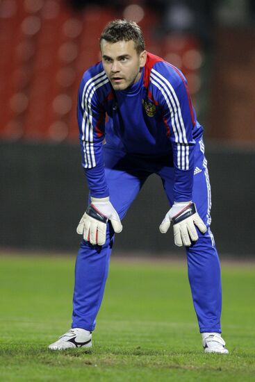 Goalkeeper Igor Akinfeyev