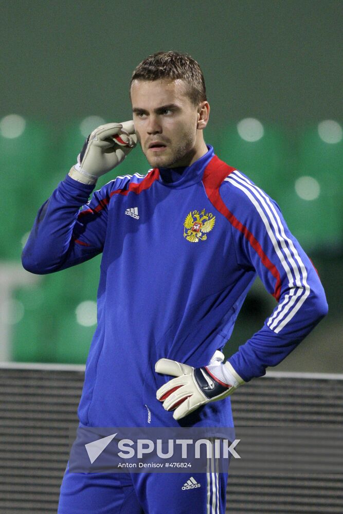 Goalkeeper Igor Akinfeyev