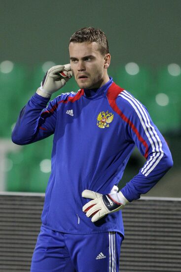 Goalkeeper Igor Akinfeyev