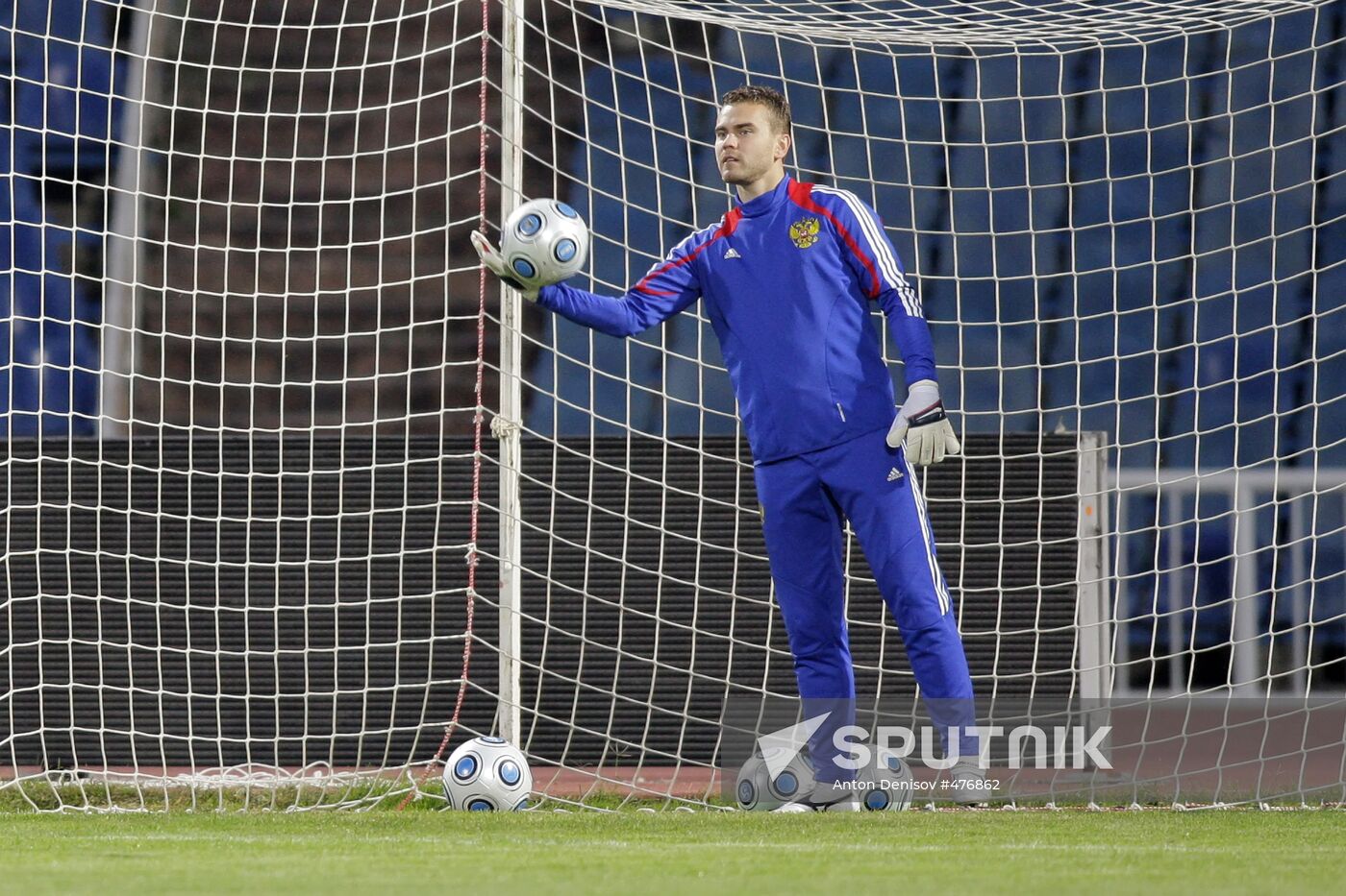 Goalkeeper Igor Akinfeyev