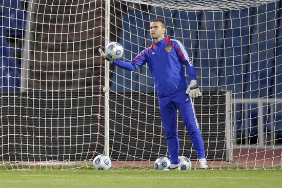 Goalkeeper Igor Akinfeyev