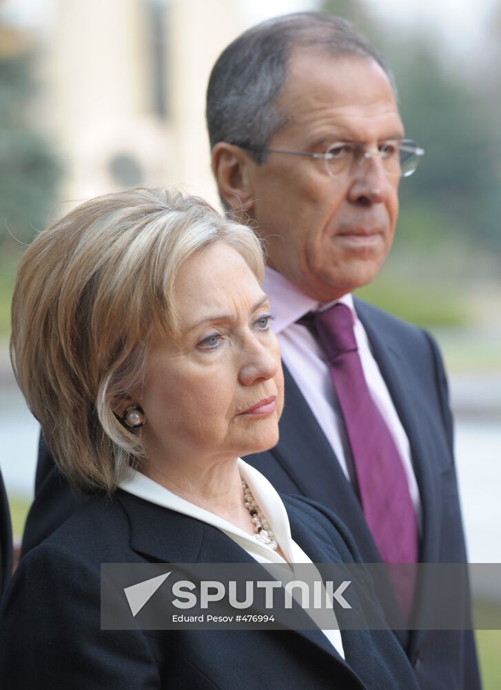 Hillary Clinton, Sergei Lavrov