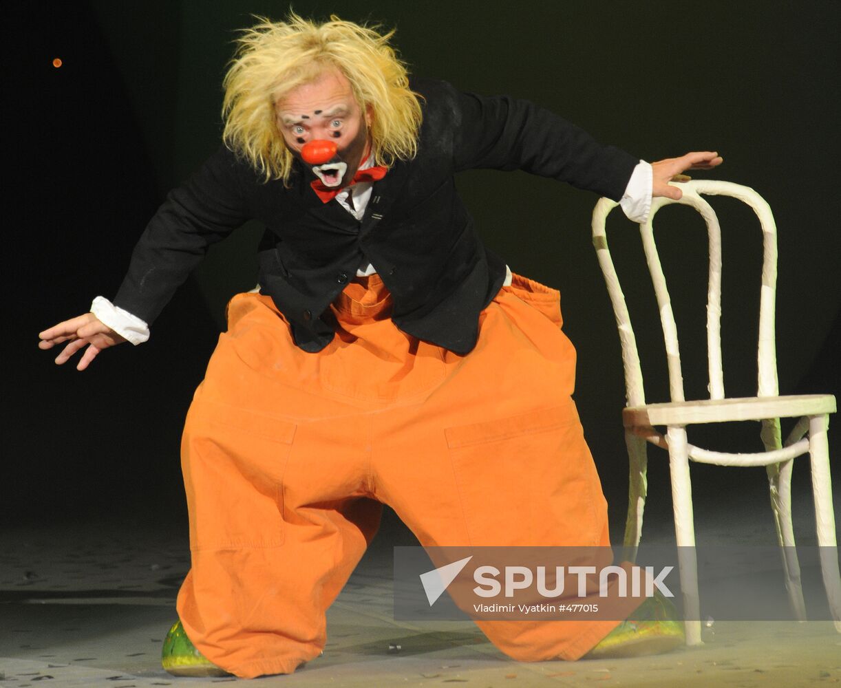 Clown Leonid Leikin