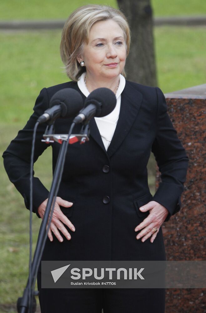 US Secretary of State Hillary Clinton