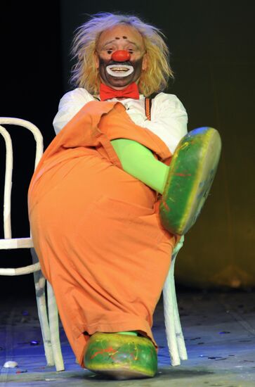 Clown Leonid Leikin