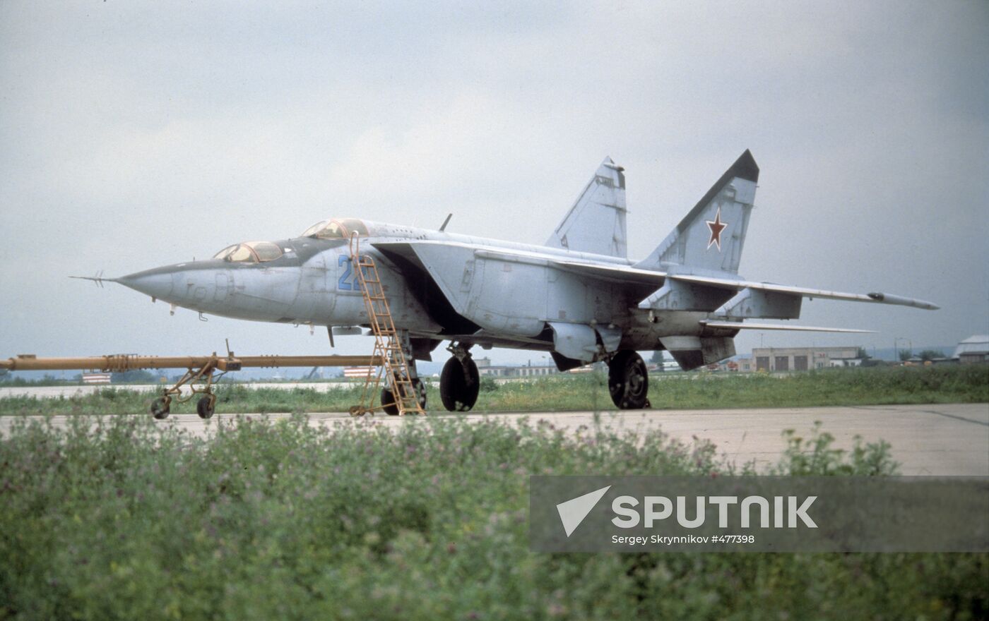 Soviet MiG-25 interceptor