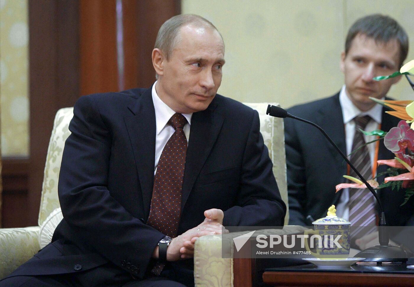 Vladimir Putin visits China. Octiober 14