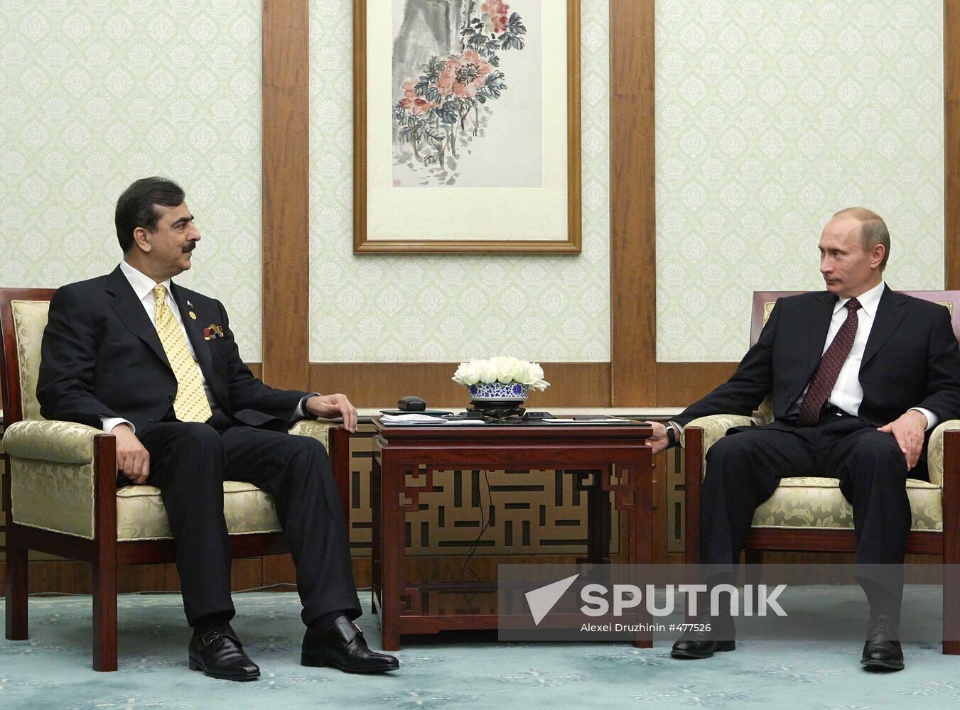 Vladimir Putin's visit to China, October 14, 2009